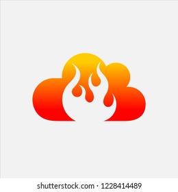 Cloud fire Logo