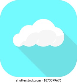 Cloud Flat Icon Vector Illustration*