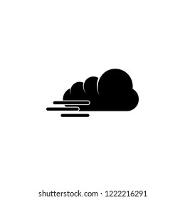 Cloud and fog icon. Element of weather. Premium quality graphic design icon. Signs and symbols collection icon for websites, web design, mobile app on white background