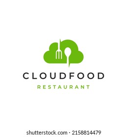 Cloud Food Logo Icon Design Vector Stock Vector (Royalty Free ...