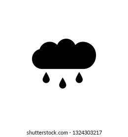 Cloud, forecast, rain icon. Element of ecology isolated icon. Premium quality graphic design icon. Signs and symbols collection icon for websites, web design