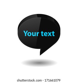 cloud in the form of chat screen