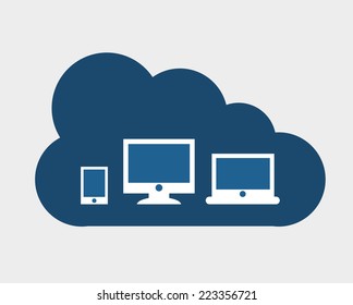 cloud graphic design , vector illustration