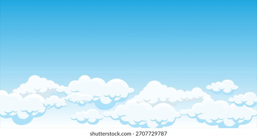Nuvem para crianças felizes fundo Dia