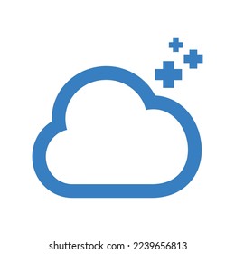 Plantilla de logotipo Cloud Health 1
