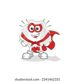 the cloud heroes vector. cartoon character