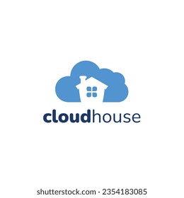 Design-Symbole für das Cloud-Haus-Logo