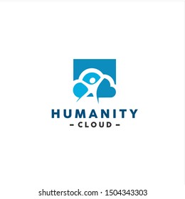 Cloud For Humanity Logo Design Inspiration