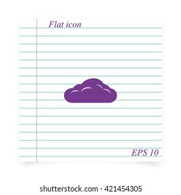 Cloud icon.