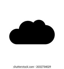 Cloud icon for apps and web sites