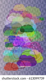 cloud icon art