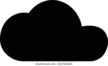 Cloud icon. Blue sky cloud vector isolated on transparent light blue background. Cartoon weather illustration. Fluffy nature environment symbol for web and app.