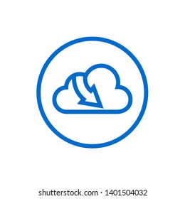 Cloud icon  - Cloud button
