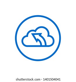 Cloud icon  - Cloud button
