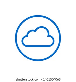 Cloud icon  - Cloud button
