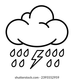 Cloud icon design, illustration design