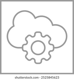 Cloud icon design for personal commercial use
