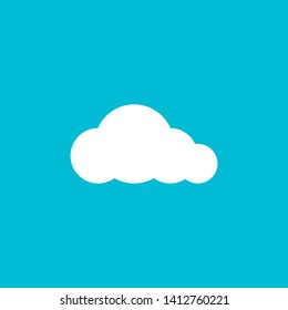 cloud icon icon design template. Trendy style, vector eps 10