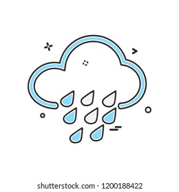 Cloud icon design vector
