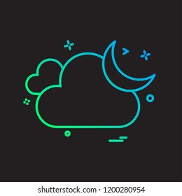 Cloud icon design vector