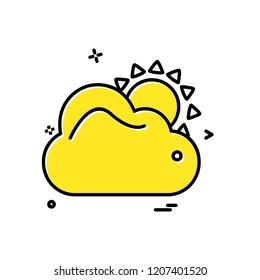Cloud icon design vector