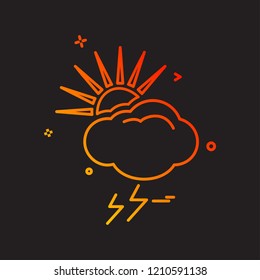 Cloud icon design vector