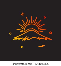 Cloud icon design vector