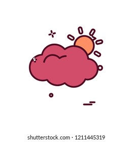 Cloud icon design vector
