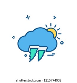 Cloud icon design vector