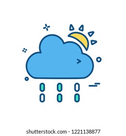 Cloud icon design vector