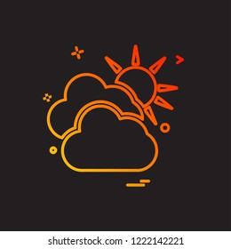 Cloud icon design vector