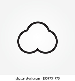 cloud icon design vector illustration