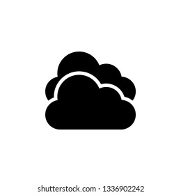 cloud icon. Element of weather illustration. Signs and symbols can be used for web, logo, mobile app, UI, UX