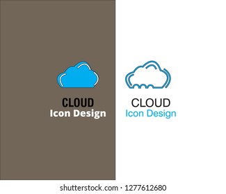 Cloud icon Flat