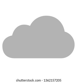 Cloud icon Flat.