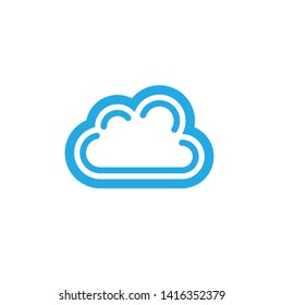 Cloud icon Flat Vector web