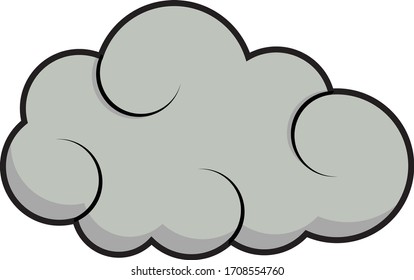 Cloud Icon for Graphic Design