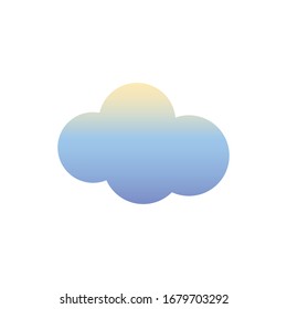 Cloud Icon for Graphic Design Projects