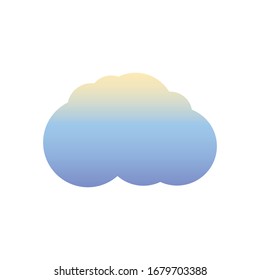 Cloud Icon for Graphic Design Projects