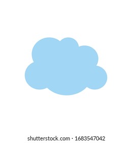 Cloud-Symbol für Grafikdesign-Projekte