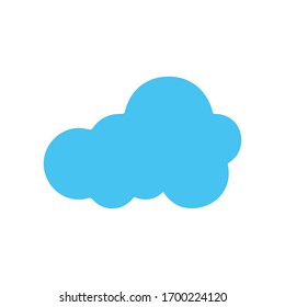 Icono de nube para proyectos de diseño gráfico