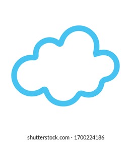 Cloud Icon for Graphic Design Projects