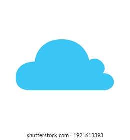 Cloud icon for graphic design projects