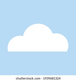 Cloud Icon for Graphic Design Projects