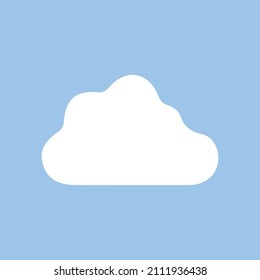 Cloud-Symbol für Grafikdesign-Projekte