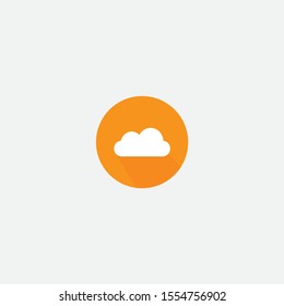 cloud icon graphic element Illustration template design