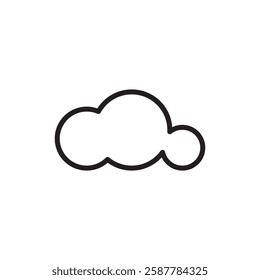 Cloud  icon illustration flat design