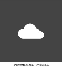 Cloud icon illustration isolated vector sign symbol