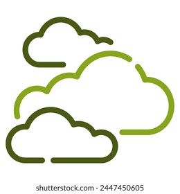 Cloud Icon Illustration, for web, app, infographic, etc