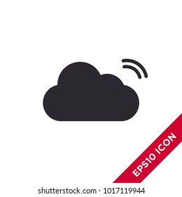 Cloud icon. Internet access symbol modern, simple, vector, icon for website design, mobile app, ui. Vector Illustration